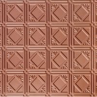 Copper 207 2'x4' faux tin ceiling tile