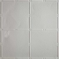 Pattern #310 - White - 2'x4' Faux Tin Ceiling Tile Pattern