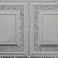 faux tin ceiling tile glue up installation