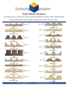 Surfacing Solution Fluted Wood Tambour wall panels