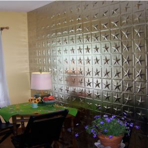 Metal tin ceiling panels for nail up application, offered in a variety of patterns. metal wall covering