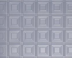 Nickel 204 2'x4' faux tin ceiling tile faux tin diy ceiling tile nickel