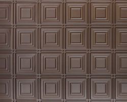 Bronze 204 2'x4' faux tin ceiling tile faux tin DIY ceiling tile in bronze