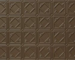 Bronze 207 2'x4' faux tin ceiling tile Bronze 207 2'x4' faux tin ceiling tile