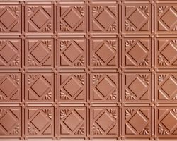 Copper 207 2'x4' faux tin ceiling tile Copper 207 2'x4' faux tin ceiling tile