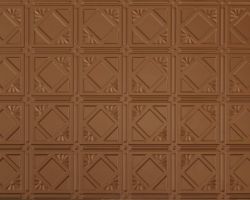 Aged Copper 207 2'x4' faux tin ceiling tile Aged Copper 207 faux tin ceiling tile