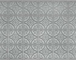 Nickel 209 2'x4' faux tin ceiling tile Faux Tin DIY Ceiling tile