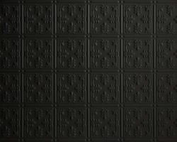 Matte Black #210 2'x4' faux tin ceiling tile matte black faux tin ceiling tile