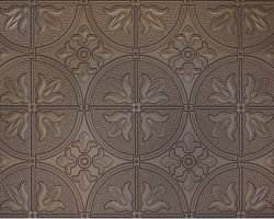 Bronze #309 2'x4' faux tin ceiling tile bronze decorative-faux-tin-ceiling
