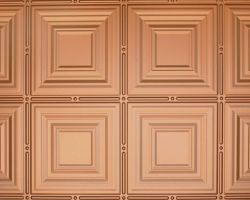 Copper #320 2'x4' faux tin ceiling tile decorative-faux-tin-ceiling copper