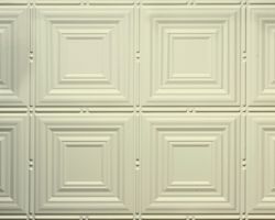 320 Créme 2x4 faux tin glue up decorative tin ceiling tile