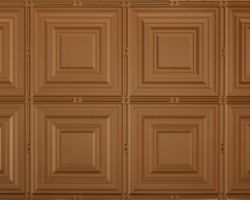 Fused Bronze #320 2'x4' faux tin ceiling tile decorative-faux-tin-ceiling fused bronze