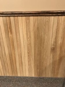 674 White Oak White oak wall paneling wainscot